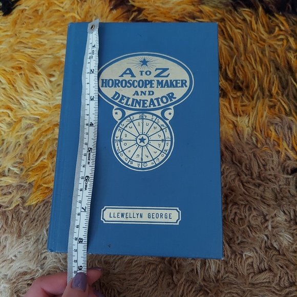 Rare 1972 A-Z Horoscope Maker and Delineator Book - Astrology Boho Occult 70s - Picture 9 of 10